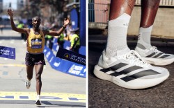 Boston Marathon 2024 Mens' Winner Shoes Adidas Adizero Adios Pro Evo 1