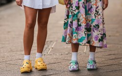 Fashion Week Guests arriving at the About You Fashion Week on September 13, 2021 in Berlin, Germany.