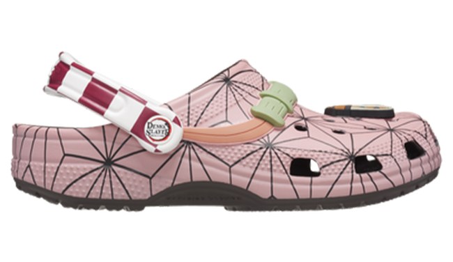 Crocs, Demon Slayer, anime, foot locker, collaborations, mens shoes, womens clogs, boys clogs, blue clogs, printed shoes, pink clogs, green clogs, clogs, foam clogs, perforated clogs, printed clogs, yellow clogs, shoe collaborations