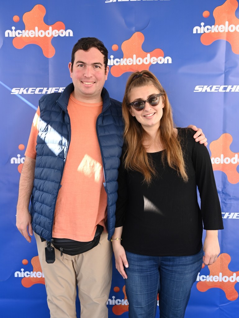 MANHATTAN BEACH, CALIFORNIA - OCTOBER 20: (L-R) David Isaacman and Abbey Romeo attend the 16th Annual Skechers Pier to Pier Friendship Walk on October 20, 2024 in Manhattan Beach, California. (Photo by Jon Kopaloff/Getty Images for Skechers)