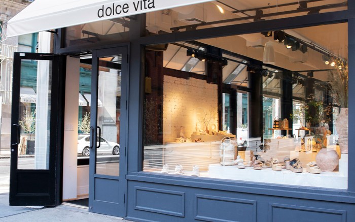 Dolce Vita, boutique, store, store opening, retail, retail news, shoes, shoe stores, footwear stores, handbag stores, new York city, New York, soho