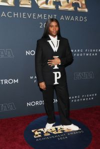 NEW YORK, NEW YORK - DECEMBER 04: Law Roach attends the 38th Annual Footwear News Achievement Awards at Cipriani South Street on December 04, 2024 in New York City. (Photo by Dia Dipasupil/Getty Images)