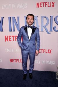 NEW YORK, NEW YORK - DECEMBER 15: William Abadie attends the Emily In Paris French Consulate Red Carpet at French Consulate on December 15, 2022 in New York City. (Photo by Jamie McCarthy/Getty Images for Netflix)