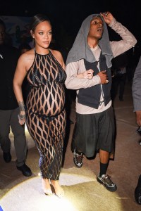 CANNES, FRANCE - JUNE 21: Rihanna and A$AP Rocky attend an evening of music hosted by Spotify with star-studded performances with Foo Fighters, A$AP Rocky and Disclosure during Cannes Lions 2023 on June 21, 2023 in Cannes, France. (Photo by Antony Jones/Getty Images for Spotify)