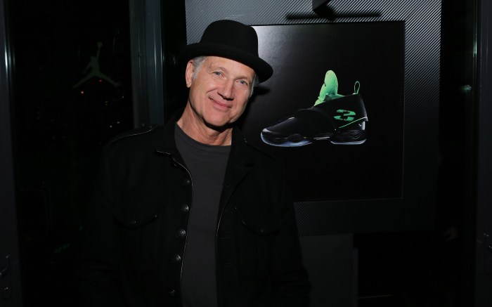 NEW YORK, NY - DECEMBER 03: Tinker Hatfield attends the Dare To Fly AJXX8 event at PH-D Rooftop Lounge at Dream Downtown on December 3, 2012 in New York City. (Photo by Neilson Barnard/Getty Images for Jordan Brand)