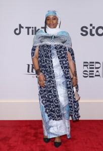 JEDDAH, SAUDI ARABIA - DECEMBER 05: Rahama Sadau attends the Opening Ceremony at the Red Sea International Film Festival 2024 on December 05, 2024 in Jeddah, Saudi Arabia. (Photo by Ernesto S. Ruscio/Getty Images for The Red Sea International Film Festival)