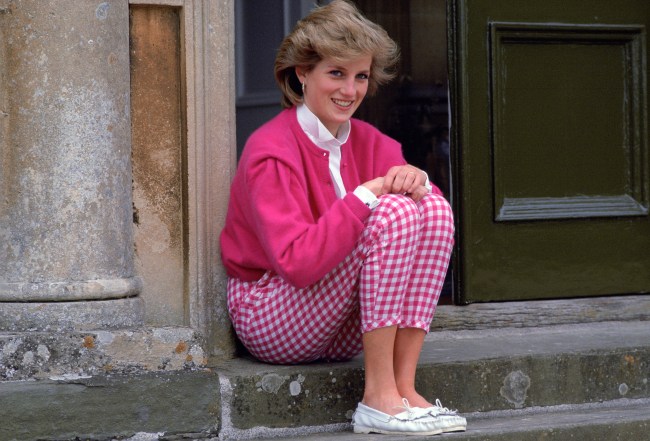 Princess Diana, royal, fashion, mocassins.