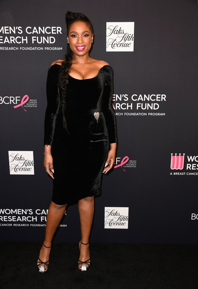 jennifer hudson, shoes, strappy sandals, Saint Laurent Era sandals