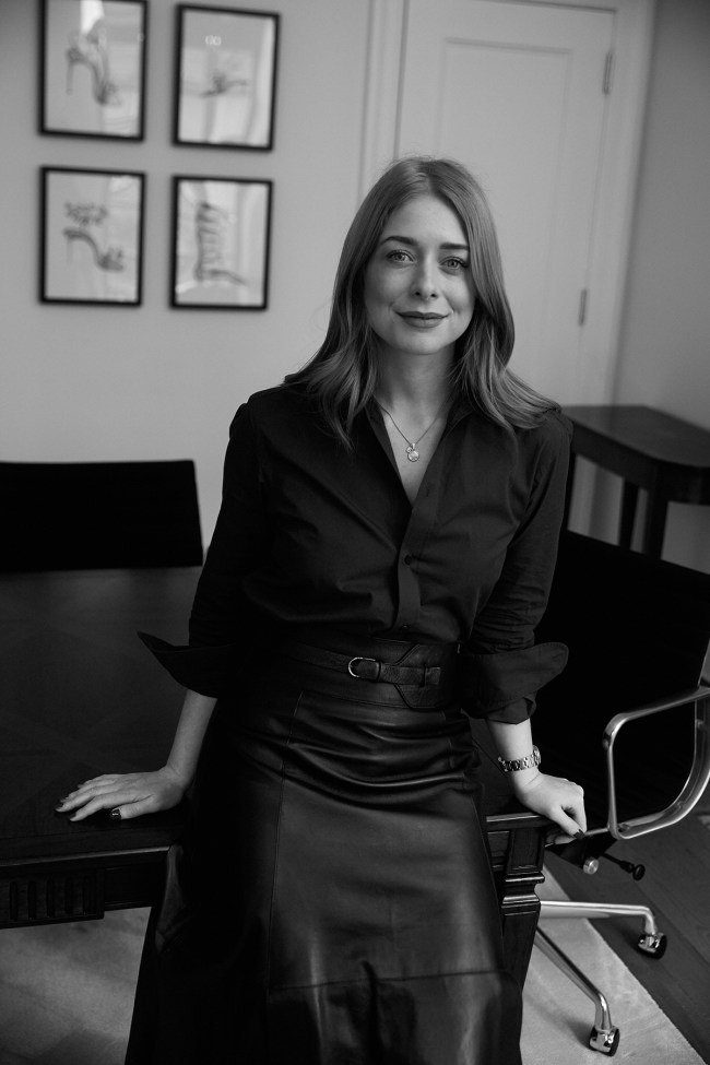 Jodie Blake, Manolo Blahnik, executive