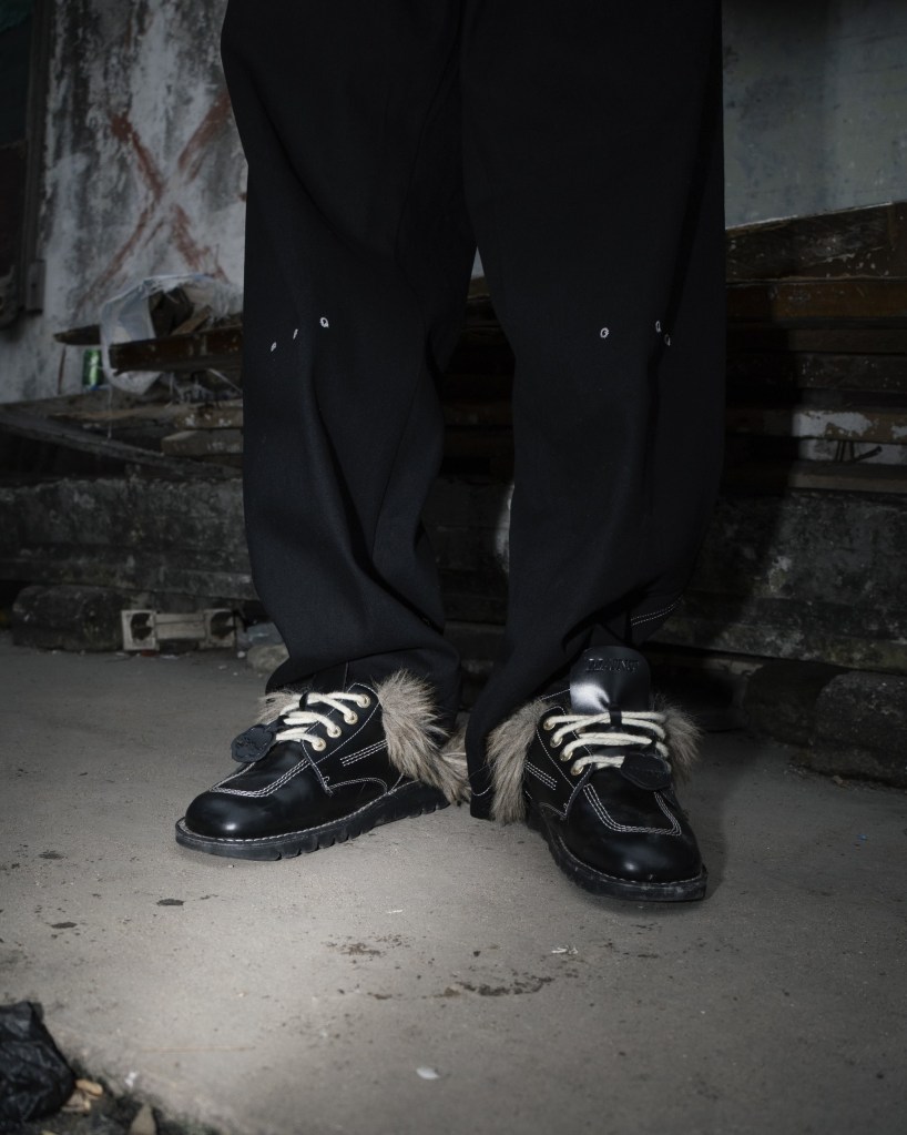 The Kick Mule from the Kickers x Mains Kick Hi collaboration.