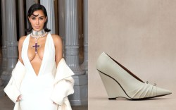 Kim Kardashian wears D'accori pumps on Instagram