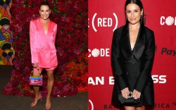 lea michele red carpet style