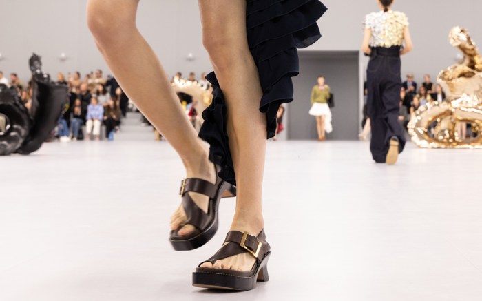 loewe, spring trends, spring 2024 trends, spring 2024 shoes