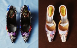 Christian Louboutin, Trash, collection, Bergdorf Goodman, handbag, shoes, heels, collaboration, exclusive