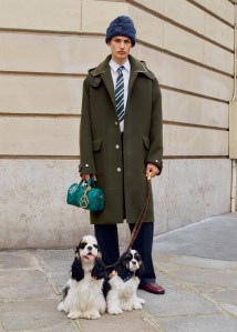 Louis Vuitton, pre spring 2025, mens, collection, Pharrell Williams, LV Lovers, dogs, Dalmatian print, Dalmatians, menswear, mens shoes, designer shoes