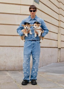 Louis Vuitton, pre spring 2025, mens, collection, Pharrell Williams, LV Lovers, dogs, Dalmatian print, Dalmatians, menswear, mens shoes, designer shoes