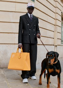 Louis Vuitton, pre spring 2025, mens, collection, Pharrell Williams, LV Lovers, dogs, Dalmatian print, Dalmatians, menswear, mens shoes, designer shoes