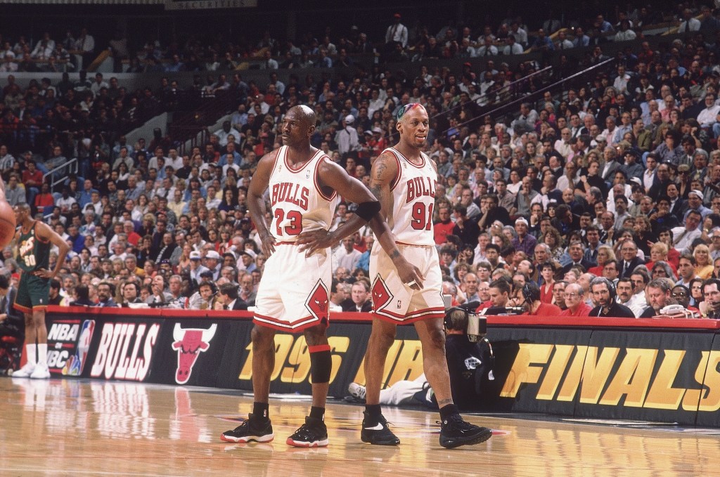 Michael Jordan Wears Air Jordan 11 Playoffs Michael Jordan Wears Air Jordan 11 Playoffs