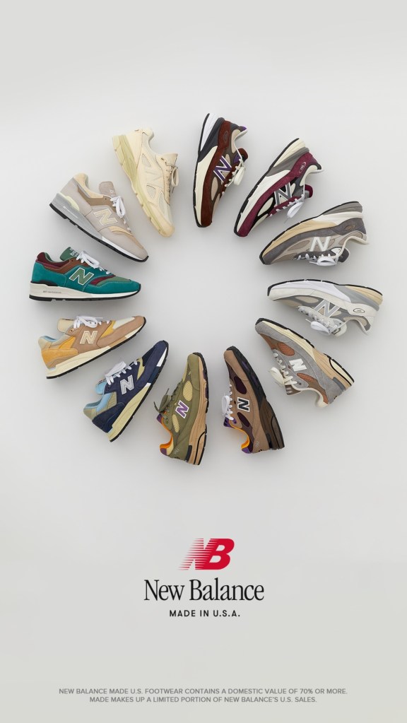 New Balance Made in USA Sneakers Fall 2024 New Balance Made in USA Sneakers Fall 2024