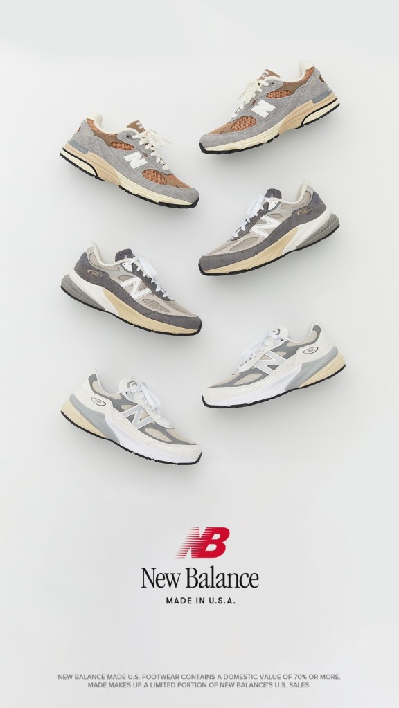 New Balance Made in USA Sneakers Fall 2024 New Balance Made in USA Sneakers Fall 2024
