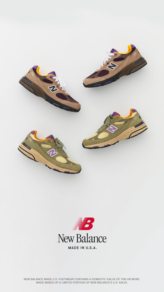 New Balance Made in USA Sneakers Fall 2024 New Balance Made in USA Sneakers Fall 2024