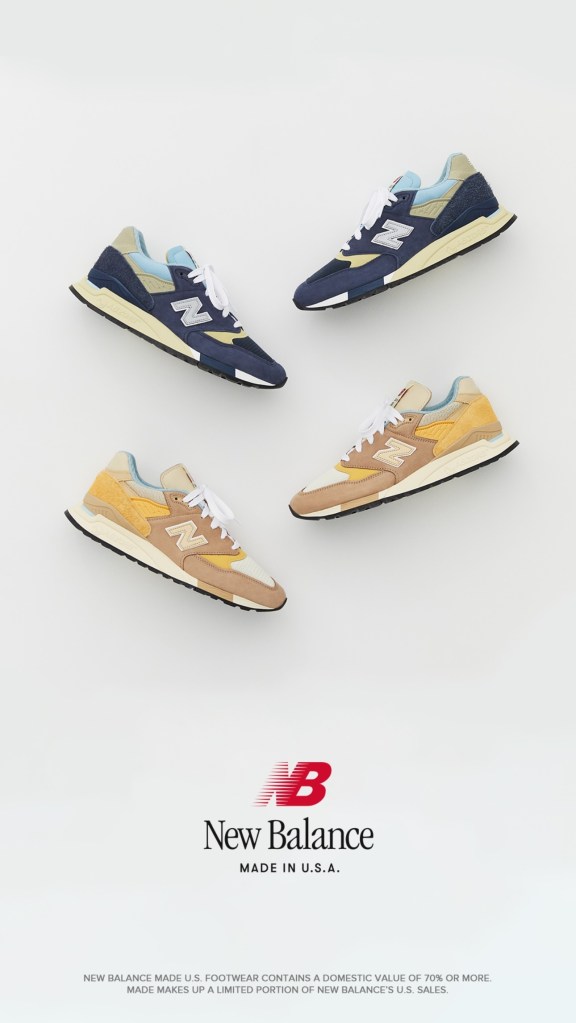 New Balance Made in USA Sneakers Fall 2024 New Balance Made in USA Sneakers Fall 2024