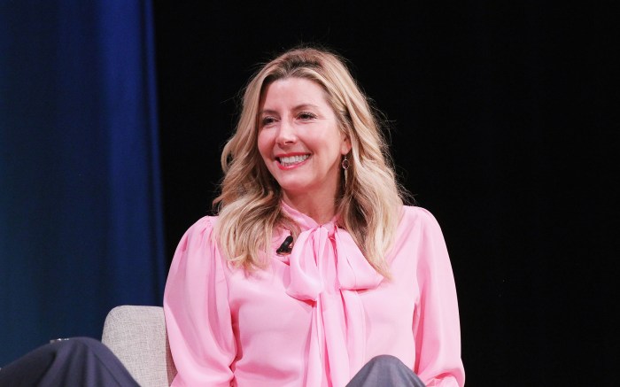 NEW YORK, NY - OCTOBER 25:  Spanx Founder Sara Blakely speaks onstage for during day 3 of Fast Company Innovation Festival at 92nd Street Y on October 25, 2018 in New York City.  (Photo by Bennett Raglin/Getty Images for Fast Company)