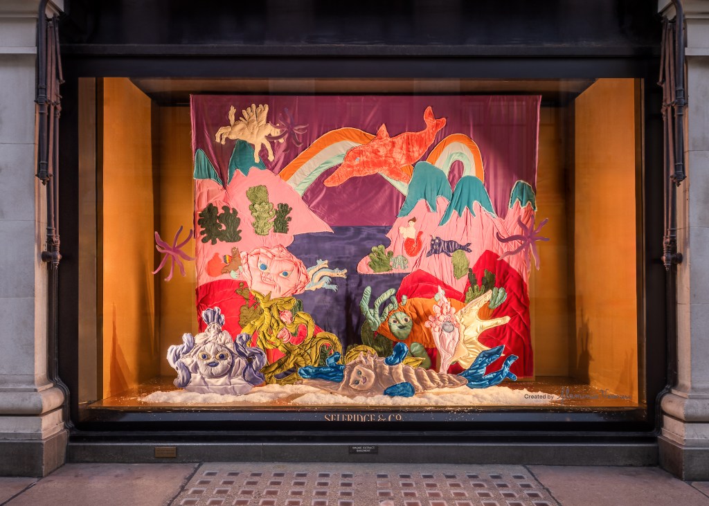 Flaminia Veronesi's window display for Selfridges.