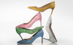 The Stuart Weitzman for Swarovski Creators Lab pumps.