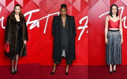 Alexa Chung, Venus Williams and Daisy Ridley at The Fashion Awards 2024 in London on Dec. 2.