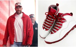 Travis Kelce, Air Jordan 10