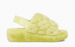 ugg fluff yeah slide, ugg fluff yeah poppy, yellow fluff yeah slide