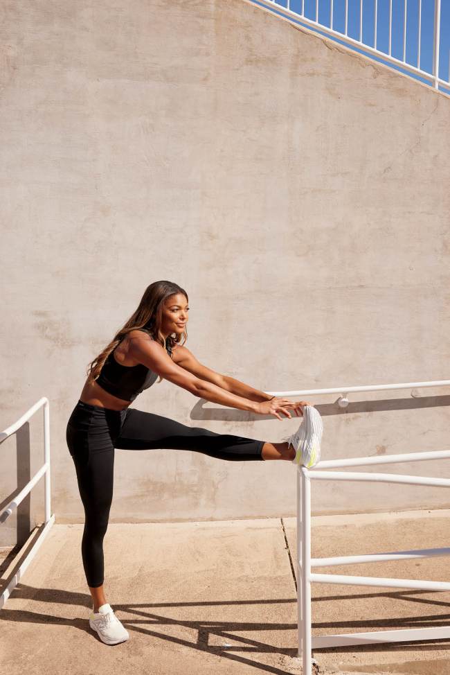 Gabby Thomas FN Cover Shoot November 6 2023 New Balance
