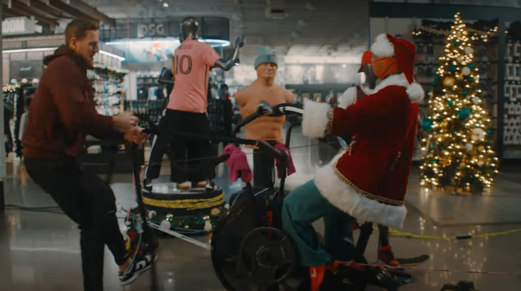 Dick's Sporting Goods' campaign "A Watt Holiday Classic."