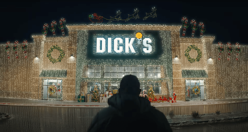 Dick's Sporting Goods' campaign "A Watt Holiday Classic."